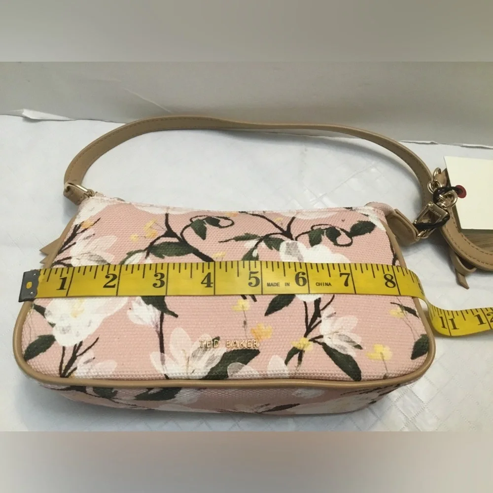 Ted Baker Pink Floral Wristlet Clutch